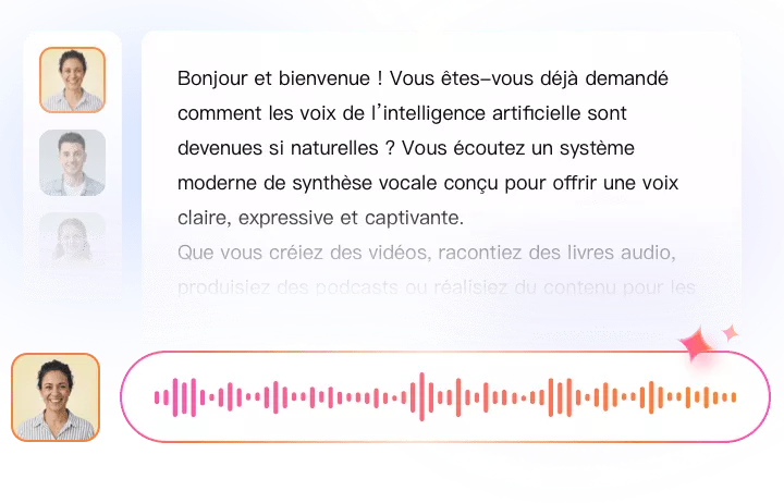 Try Diverse Voice to Express French Text